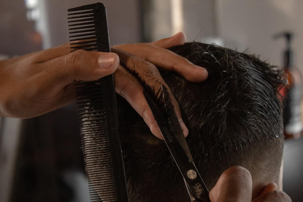 Coiffure homme